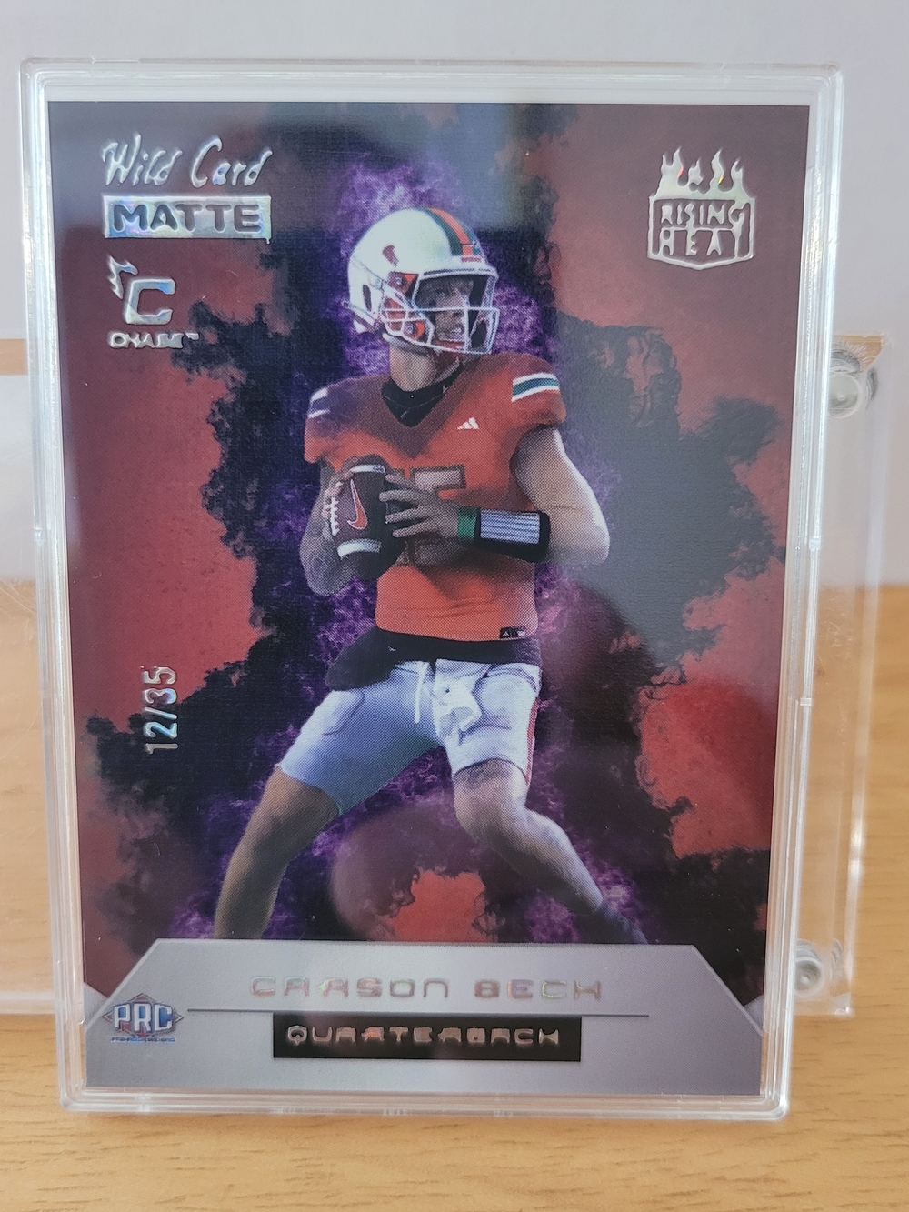 Wild Card Carson Beck 12/35